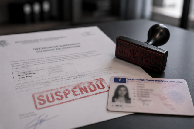 suspension permis suspension permis