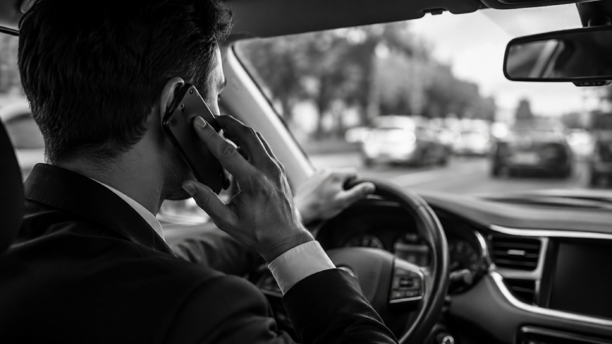 téléphone au volant